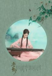 -后宫·古装汉服京剧儿童亲子全家福摄影
