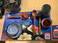 餐具摆设-舞漁日料美人胶原锅(陆家嘴中心店)