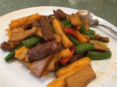 菌菇炒牛肉-南海渔村(珠江新城店)