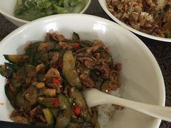 黄瓜炒肉-德天顺盖码饭(人民西路店)