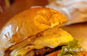 Butter Slid Egg Cheese Beef Burger
