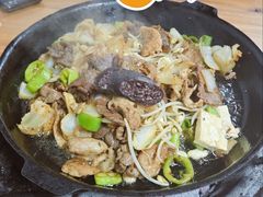 猪牛混炒-朝族高丽火盆(长白山总店)