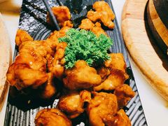 雪花糖醋里脊-绿茶餐厅(西单老佛爷店)