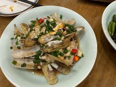 葱油蛏子-丁记盐蘸牛肉·新杭菜(河东路店)