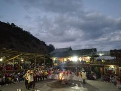 -摩梭传统篝火晚会