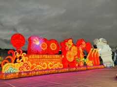 -欢乐海岸椰林沙滩-2025湾区超级灯会