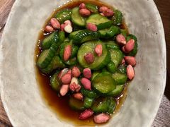 脆乳黄瓜拌花生-大盐帮川菜馆(长楹天街店)
