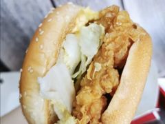 香辣鸡腿堡单人餐兑换券-肯德基(珍珠店)