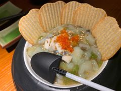 芥末章鱼豆腐沙拉-鳗鱼家·深夜食堂(军博店)