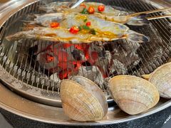 -围炉肉舍•炭烤活鳗•丹东海鲜烤肉(步行街店)