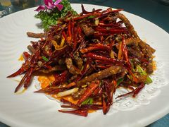 干煸牛肉丝-谢氏老金口七号宴(武昌大道店)