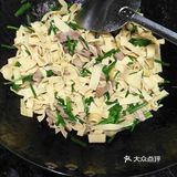 仙女小厨房~猪肉韭菜炒豆皮