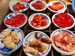 特色内脏九宫格拼盘-王歘歘·chuǎ火锅(五道营店)
