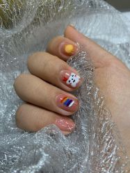 彩绘-蕾蕾美甲美睫