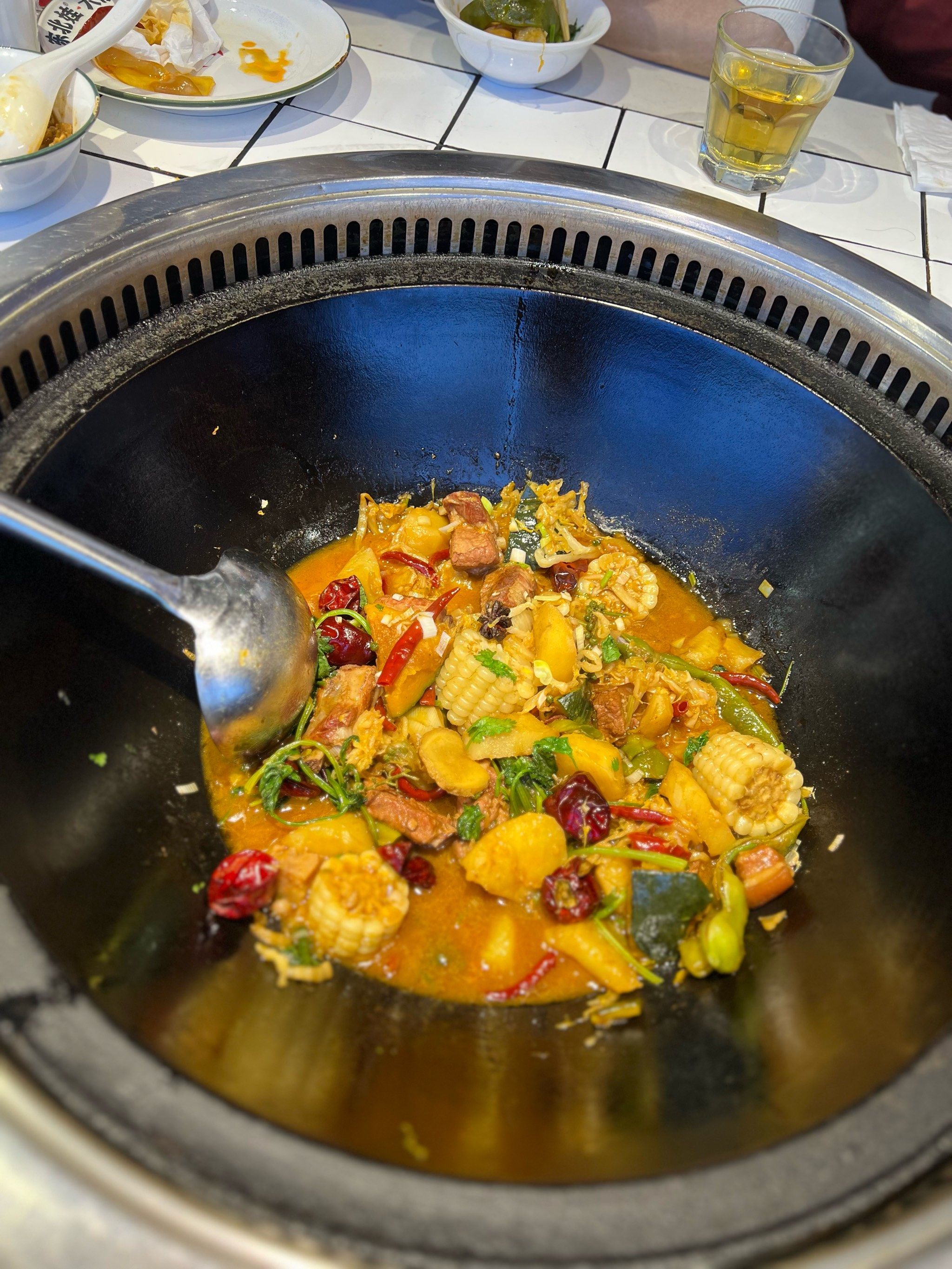 最好吃的东北大铁锅