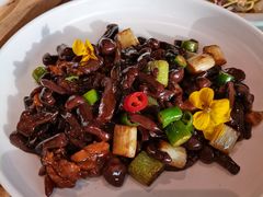 红蘑炒海螺-奉天理·海鲜饺子