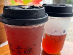 桂花酸梅汁-鑫震源·苏式大虾生煎(山塘街店)