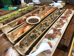 -胡须哥网红竹筒菜