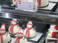 萌萌小雪人蛋糕-85度C(厦门中华城新店)