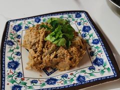 凉拌茄泥-大槐树烤肉馆