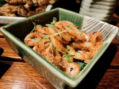 明太子炒小管鱿鱼-山葵家居酒屋(天目里店)
