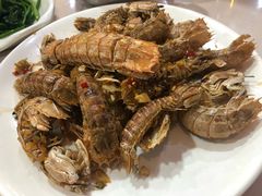 椒盐皮皮虾-鹏城人家海鲜酒家·23年老字号(较场尾店)