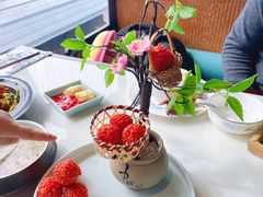 杨梅鳕鱼球-柳莺湖上·湖景餐厅·江南菜(西湖店)