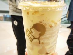 厚烧蛋糕波波奶茶-喜茶(广州荔湾领展广场店)