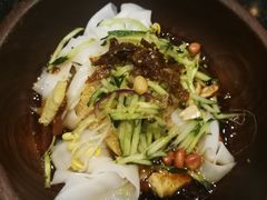 经典全素凉皮-西北杂粮筐手工面凉皮(来福士店)