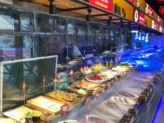 自助取餐区-渔民船说·北塘海鲜·天津菜·海肠捞饭(北塘古镇店)