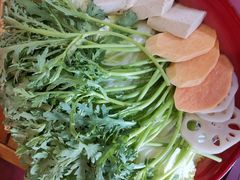 蔬菜拼盘-东镇老火锅(长春路首店)