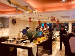 自助取餐区-天伦松鹤大饭店·欣妮咖啡