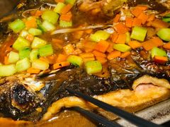 -探鱼·鲜青椒爽麻烤鱼(北京路天河城店)