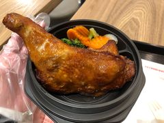 港式烧味脆皮大鸡腿饭-肯德基(大剧院店)