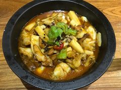 黑松露牛肝菌焖牛蛙-云海肴·云南小炒·汽锅鸡(天津国金汇店)