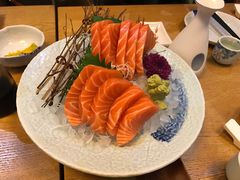 三文鱼刺身-水之惠鲜鱼料理(王府大街店)