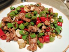 小炒黄牛肉-小船渔村•大连菜•大连焖鱼(黄河路店)