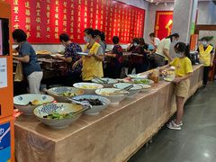 自助取餐区-白衣古寺素斋堂