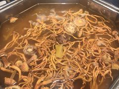 野生松茸菌菇锅-新草堂锅物料理(泉城路店)