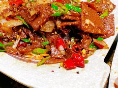 炒锅巴擀面皮-丁虎子烤肉(国道二店)