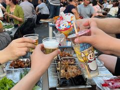 -万家乐带皮五花肉烧烤(临淄大院店)