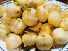 椒蒿炒汤圆-艾丁湖烤全羊西域文化主题餐厅(新天润店)