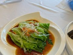 葱油西生菜-月福京味斋·烤鸭店·北京菜(鼓楼总店)