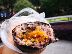 海苔蛋黄肉松蒸饭-大个子蒸饭