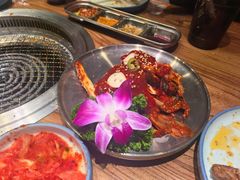 -明洞阿姨·韩式酱蟹烤肉·创意料理(三元桥店)