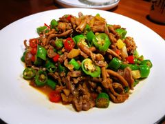 冒汗炒鸡杂-老馆子·建德菜·山肴鱼鲜(海威新界店)