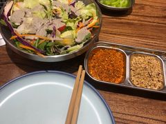 -明洞阿姨·韩式酱蟹烤肉·创意料理(三元桥店)