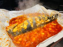 蒜香纸包江团烤鱼-红辣椒·川菜·火锅(张杨路店)