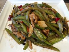 豆豉苦瓜炒肉丝-106餐厅(山水文园店)