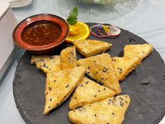 泰式芝麻煎豆腐-甜阿姨·天台花园私房菜(万松园店)